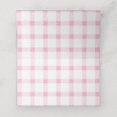 Minnie mouse Editable party Folded cards プレイスカード (内部開封)