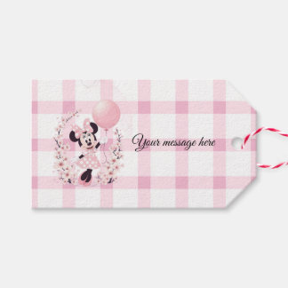 Minnie mouse Editable party gift tags ギフトタグ
