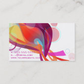 minniemay多彩な世界 名刺 (裏面)