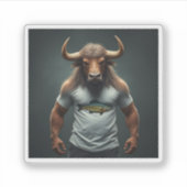 「MINNOWtaur」 シール (正面)