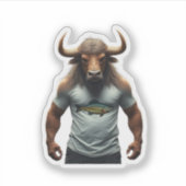 「MINNOWtaur」 シール (正面)