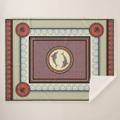 Minoan Palace Sherpa Blanket シェルパブランケット (正面(横))