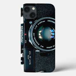 Minolta SR-T 101ブラックヴィンテージカメラ iPhone 13ケース