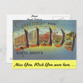 Minotからのご挨拶 ポストカード (正面/裏面)