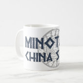 Minotaurの中国の店のマグ(サポータ) コーヒーマグカップ (正面左)
