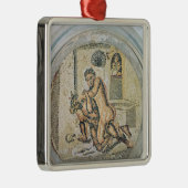 MinotaurのTheseusのレスリング メタルオーナメント (右)