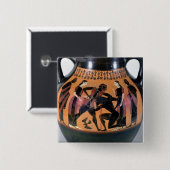 Minotaurを戦うTheseus 缶バッジ (正面&裏面)