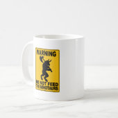 Minotaursを食べ物を与えないで下さい コーヒーマグカップ (正面左)