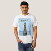 Minots Ledge Light house, Massachusetts Tシャツ (正面フル)