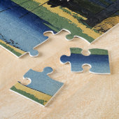 Minowa、Kanasugi、Mikawashima. ジグソーパズル (側面)