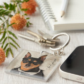 MinPin Tux キーホルダー (正面右)