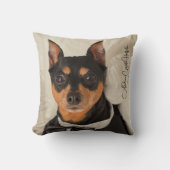 MinPin Tux クッション (正面)