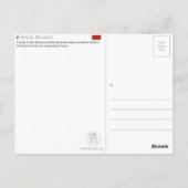 Minsk, Belarus Travel Postcard ポストカード (裏面)