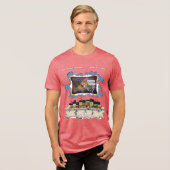 Minstrel Cramps | 文字遊びのユーモア トライブレンドＴシャツ (正面全面)