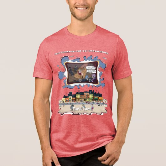 Minstrel Cramps | Literal Wordplay Humor トライブレンドＴシャツ (正面)