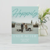 Mintは発表カードの後結婚ずっと幸せに 招待状 (スタンド正面)