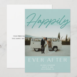 Mintは発表カードの後結婚ずっと幸せに 招待状