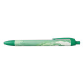 Mint Auspicious Clouds Pen 黒ボールペン (トップ)