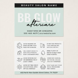 Mint BB Glowフェイシャル気にアフター命令カード