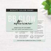 Mint BB Glowフェイシャル気にアフター命令カード (デスク)