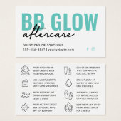 Mint BB Glow After 気に Instruction Card (正面&裏面)