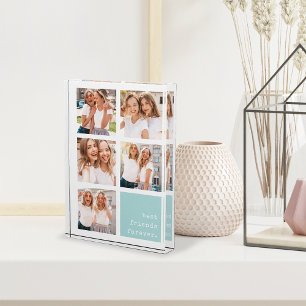 Mint Best Friends Forever Collage フォトブロック