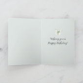 Mint Butterfly Joy カード (内部)