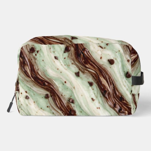 Mint Chocolate Chip Milkshake Marble Design ドップキット (裏面)