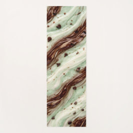 Mint Chocolate Chip Milkshake Marble Design ヨガマット