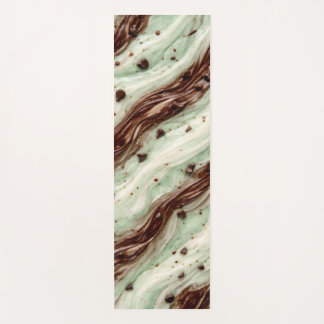 Mint Chocolate Chip Milkshake Marble Design ヨガマット