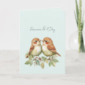 Mint Forever Love Birds カード (正面)