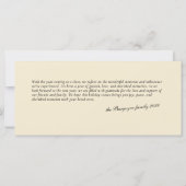 Mint Green and Cream Chic Vertical Stripes 3 Photo (裏面)