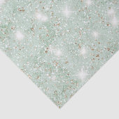 Mint Green Faux Glitter Birthday 薄葉紙 (詳細)