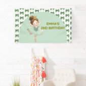 Mint Green Little Princess Ball Banner 横断幕 (インサイチュ)
