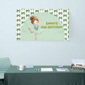 Mint Green Little Princess Ball Banner 横断幕 (トレードショー)