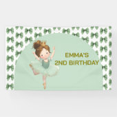 Mint Green Little Princess Ball Banner 横断幕 (横)