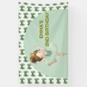 Mint Green Little Princess Ball Banner 横断幕 (縦)