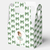 Mint Green Little Princess Ball Favor Box フェイバーボックス (オープン)
