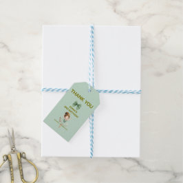Mint Green Little Princess Ball Gift Tag ギフトタグ