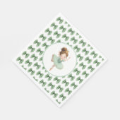 Mint Green Little Princess Ball Paper Napkin スタンダードランチョンナプキン (角)