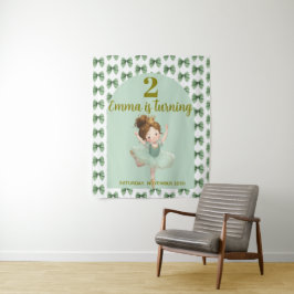 Mint Green Little Princess Ball Tapestry タペストリー