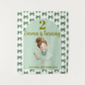 Mint Green Little Princess Ball Tapestry タペストリー (正面)