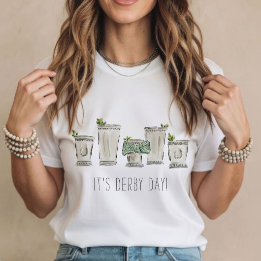 Mint Julep ダービーの日 Tシャツ
