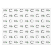 Mint Julep Cocktails and Horseshoes Derby Party テーブルクロス (正面(横))