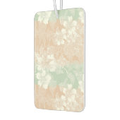 Mint Peach Floral Pastel Lace  カーエアーフレッシュナー (左)
