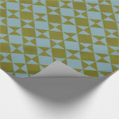 Mint Pine Diamond Tile  ラッピングペーパー (角)