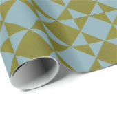 Mint Pine Diamond Tile  ラッピングペーパー (ロールコーナー)