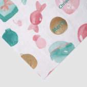 Mint & Pink CANDY Christmas Tissue Paper 薄葉紙 (詳細)