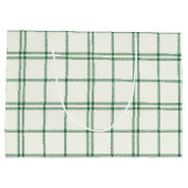 Mint Plaid ラージペーパーバッグ (裏面)