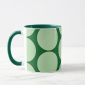 "MINT-TEA" ポップアート 11 oz コーヒー マグカップ (左)